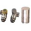 Ximax  Heizkörper Zubehör Thermostatset Winkelform Typ SX Winkeleck 16 mm Edelstahl