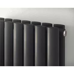 Ximax  Raumheizkörper Fortuna Duplex 1800 x 468 mm 1388 Watt Mittenanschluss Anthrazit