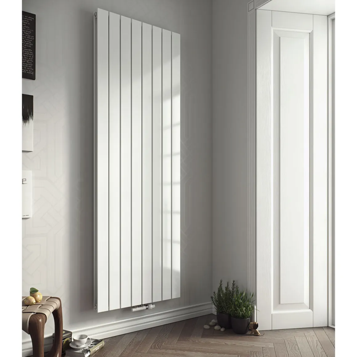 Ximax Raumheizkörper P1 Duplex 1800 x 595 mm 1576 Watt Mittenanschluss Weiß