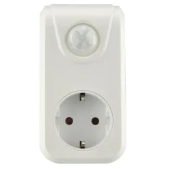 Zwischensteckdose mit Bewegungsmelder