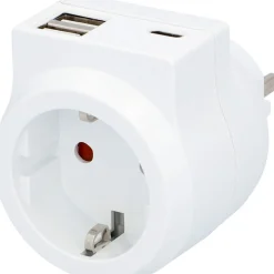 Zwischenstecker USB weiß